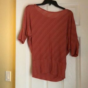 Women’s A’Gaci Orange 3/4 Sleeve Top